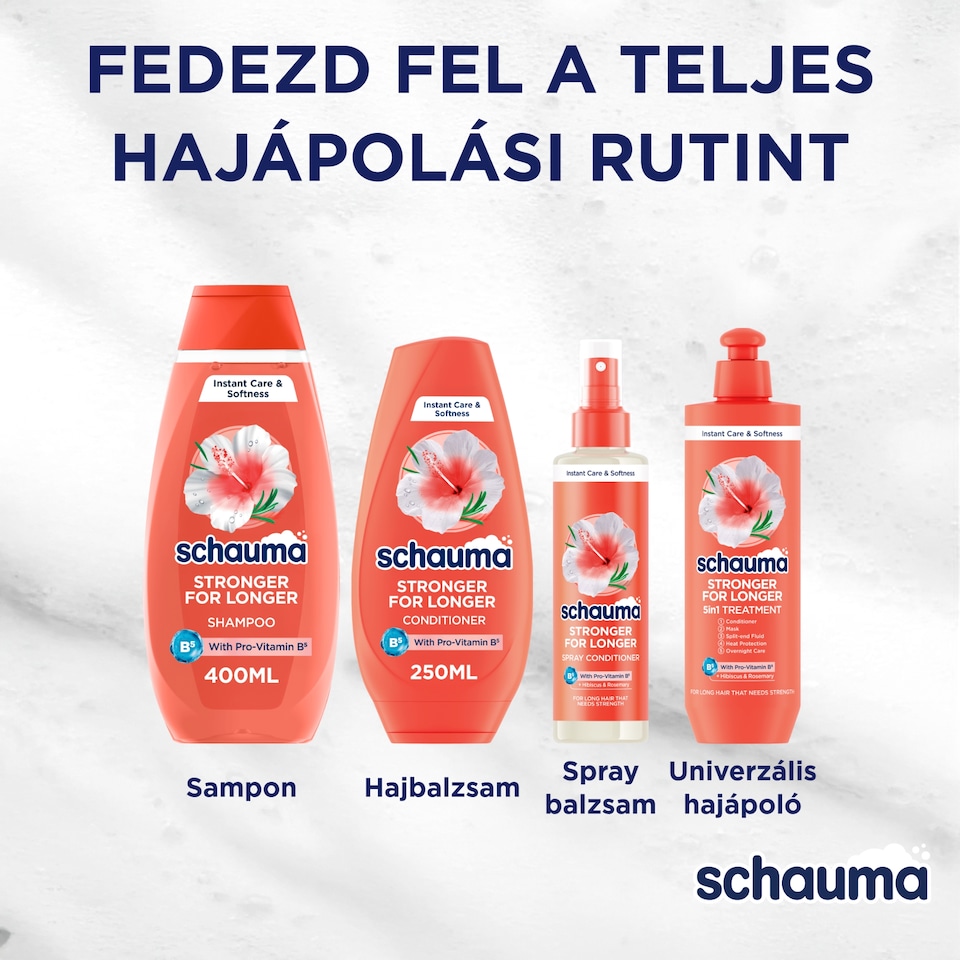Schauma Erős & Hosszú haj univerzális hajápoló hibiszkusszal & rozmaringgal 300 ml  1. kép