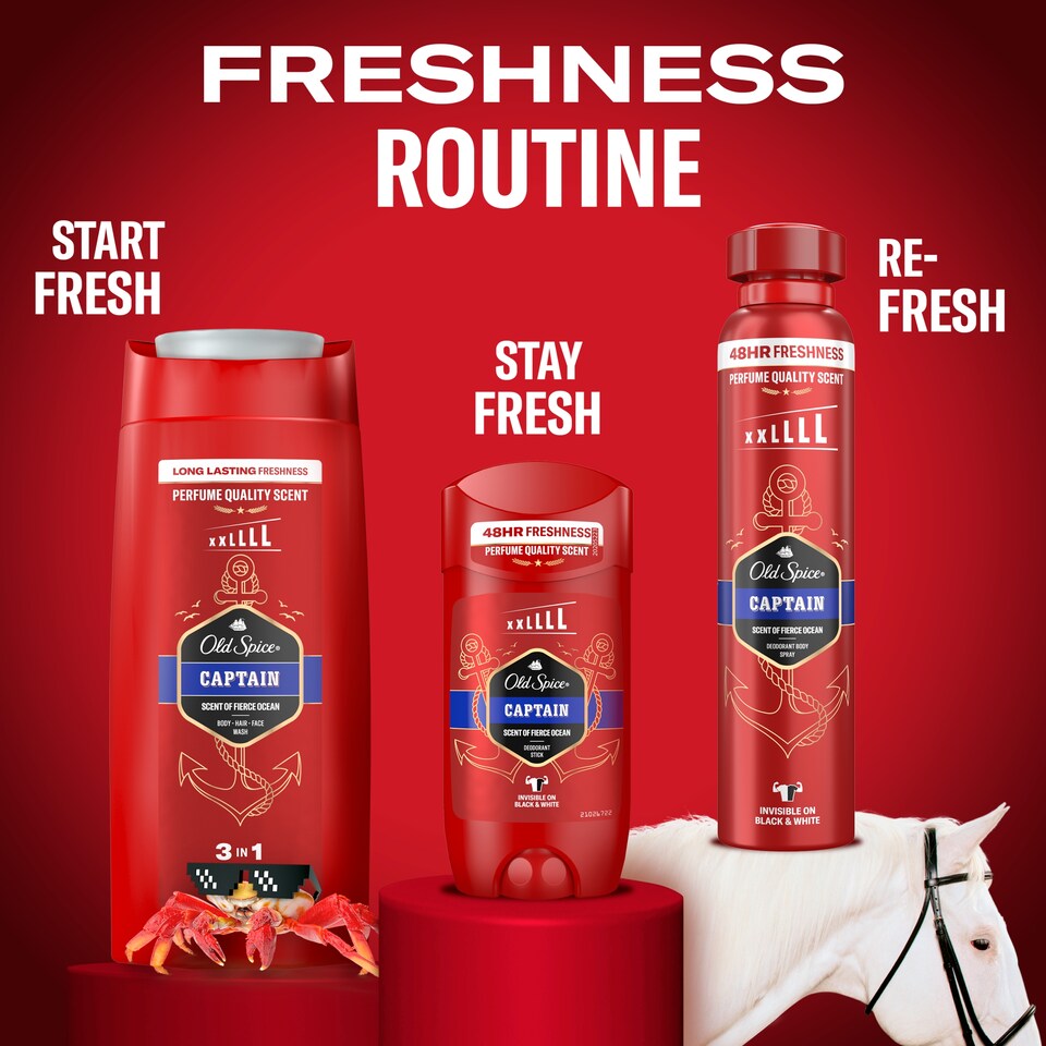 Obrázek 1 pro produkt Old Spice Restart Sprchový Gel A Šampon Pro Muže 400 ml Dlouhotrvající Svěžest