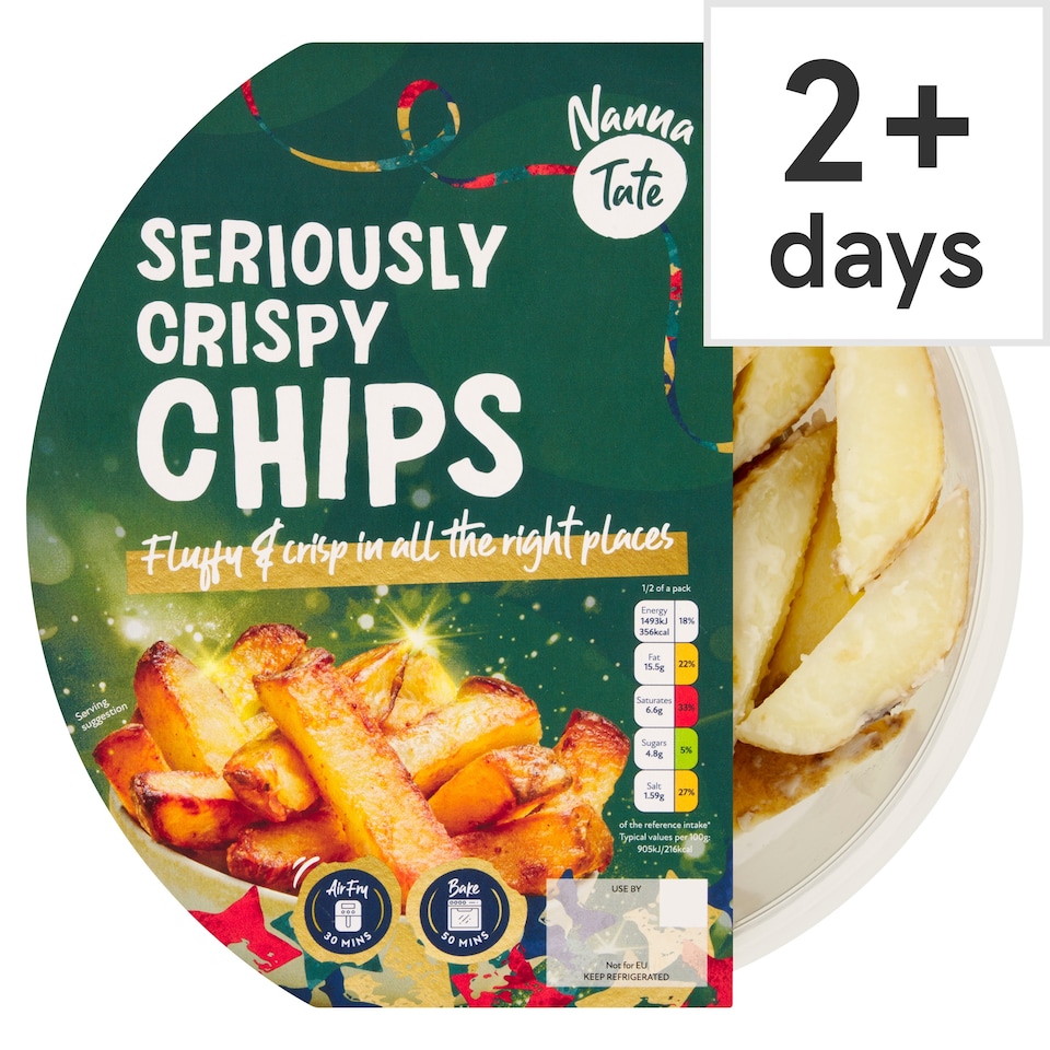 Nanna Tate Crispy Chips 450g