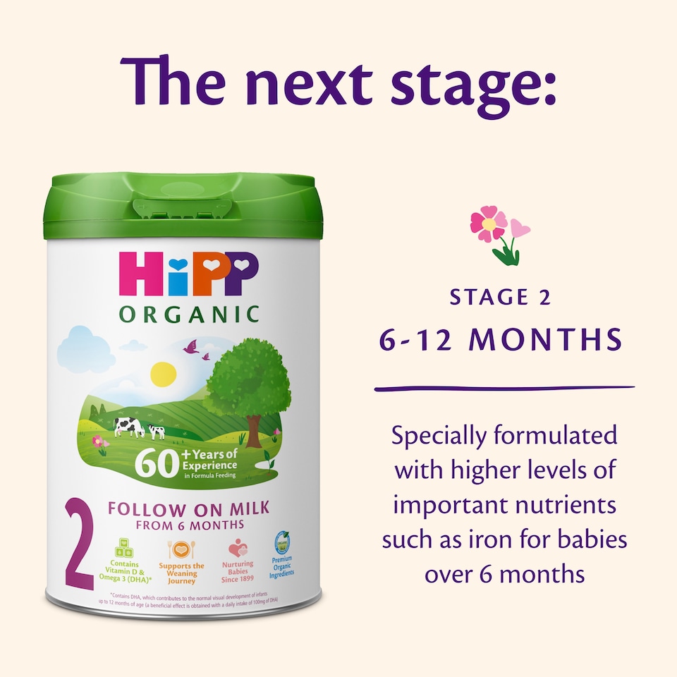 image 1 of HiPP Organic 1 First Infant Baby Milk Powder Formula, From Birth, 800g