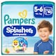 image 1 of Pampers Splasher Baby Shark Size 5-6 Swim Nappies 10 Pack