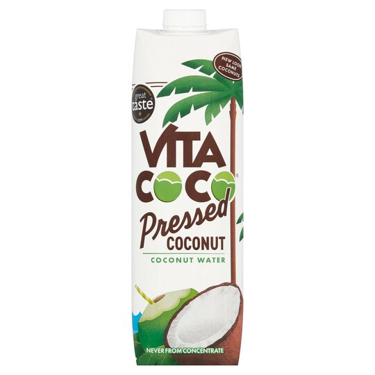 Vita Pressed Coco Coconut Water 1L Tesco Groceries