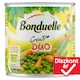 Bonduelle Créatif Duo zöldborsó-bébirépa keverék 400 g  1. kép