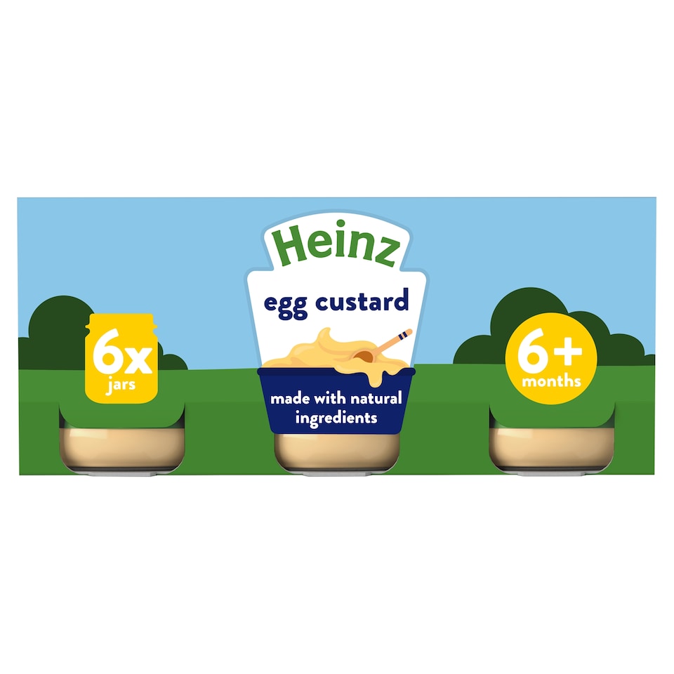 image 1 of Heinz Egg Custard Rice 6X120g
