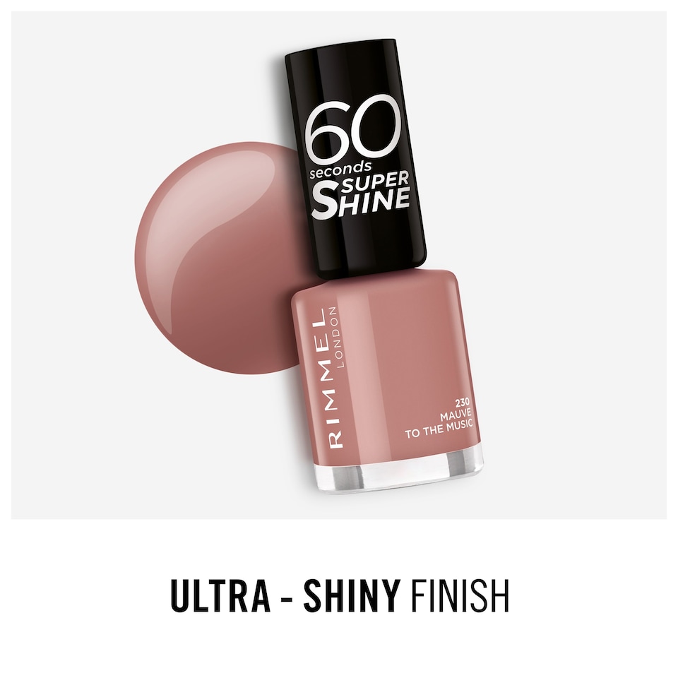 image 1 of Rimmel 60 Second Nailpolish Mauve To The Music 8Ml