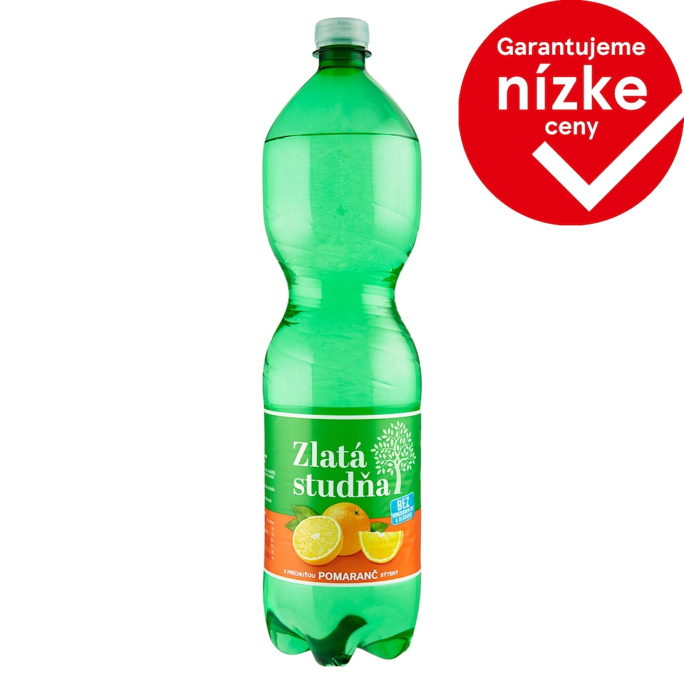 image 1 of Zlatá Studňa Carbonated Orange Flavor 1.5 L