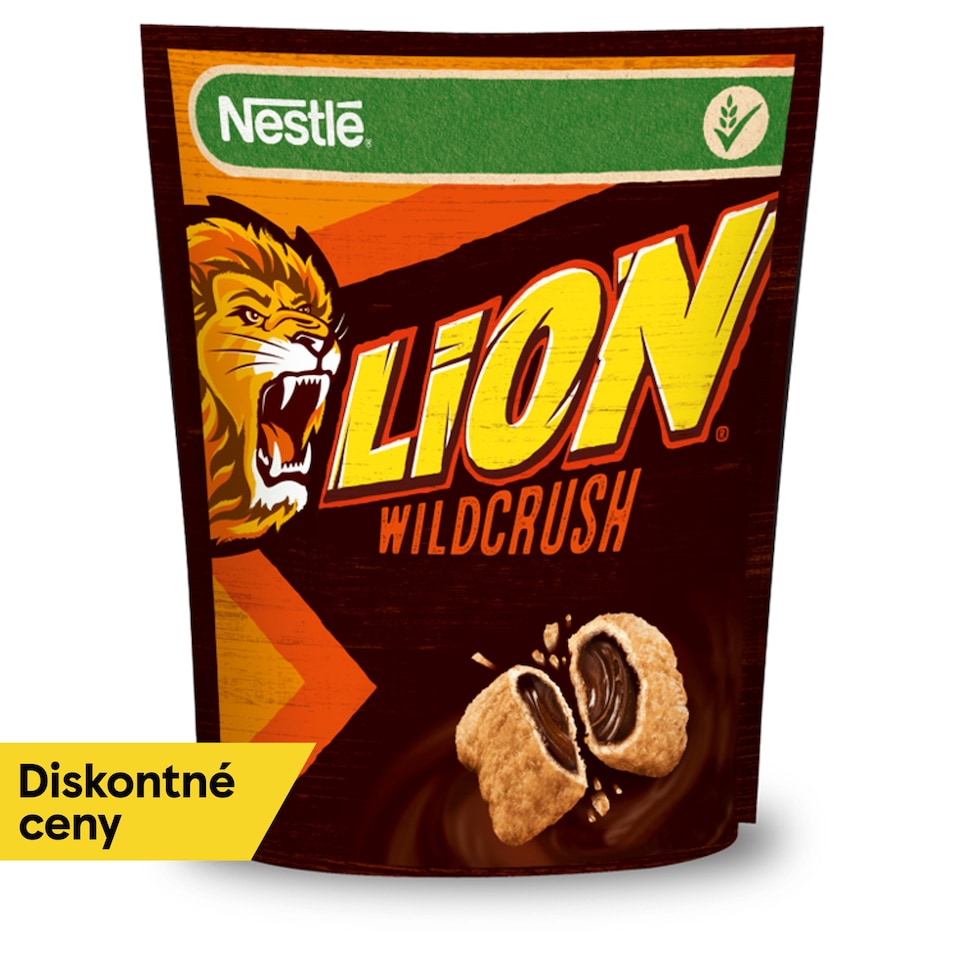 NESTLÉ LION Wild Crush cereálie 350 g