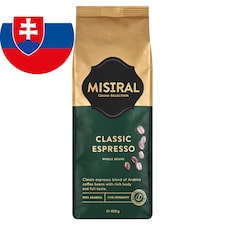 Mistral Classic Espresso pražená zrnková káva 400 g