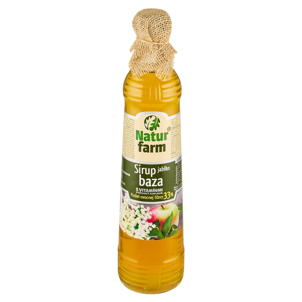 obrázok 1 z Natur Farm Sirup jablko baza s vitamínmi 0,7 l