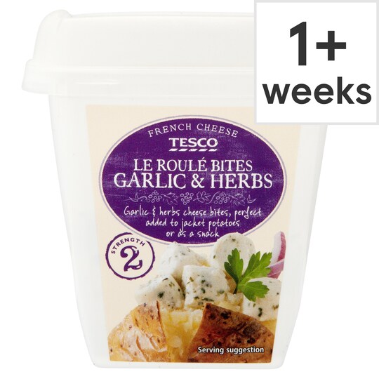 Tesco Roule minis garlic 120g Tesco Groceries
