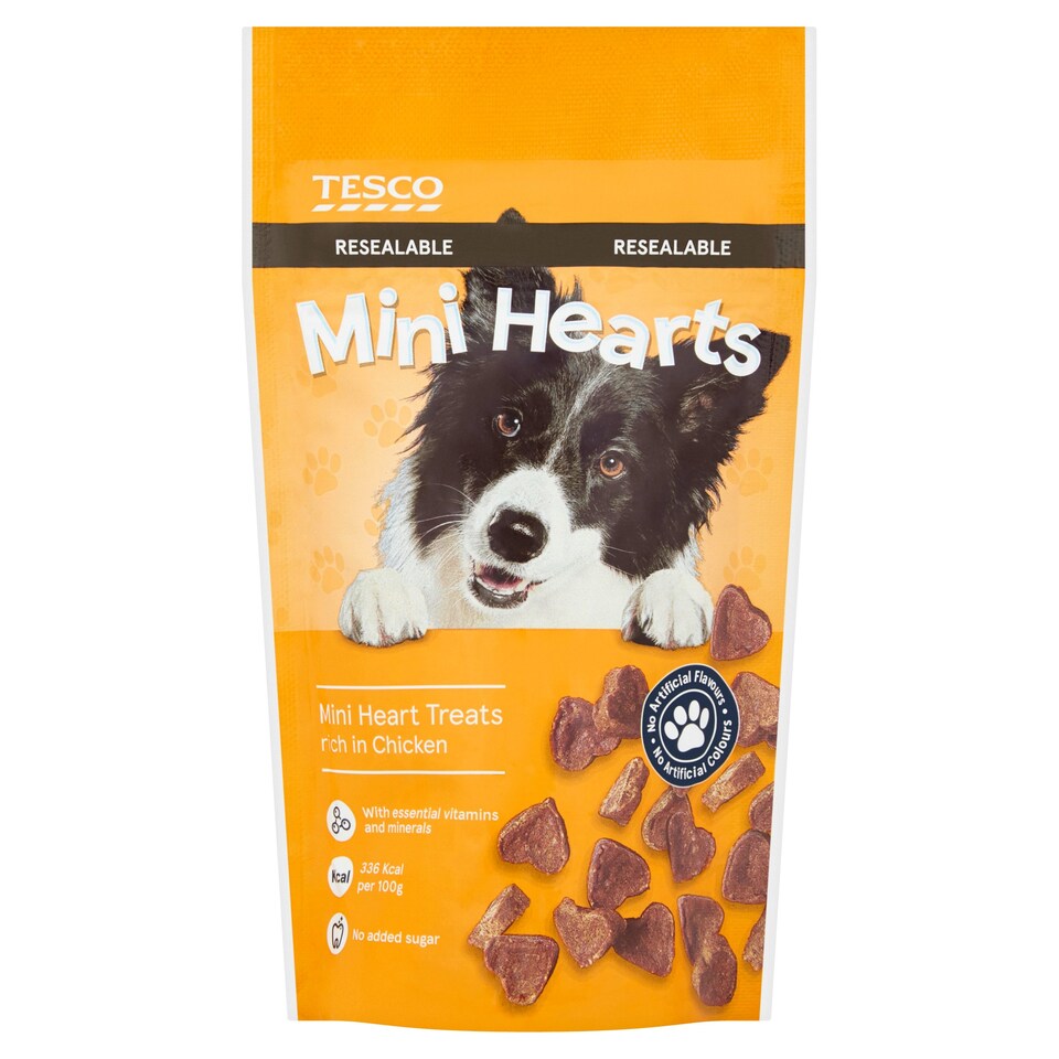 Tesco Luxury Rich In Chicken Treats For Small Dogs 50G Tesco Groceries