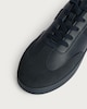 image 3 of F&F Faux Leather Panelled Lace Up Trainers in Navy