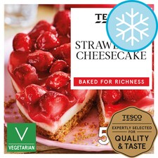 Tesco Strawberry Cheesecake 500G
