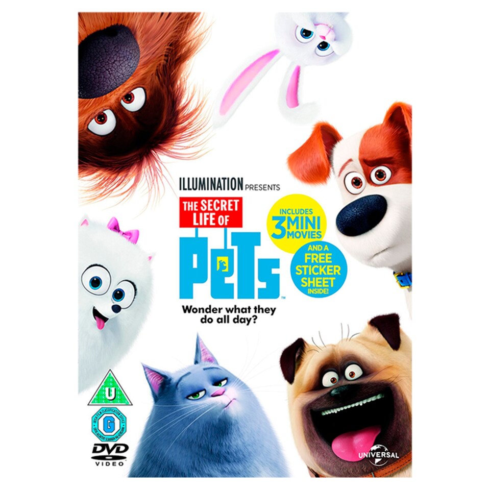 The Secret Life Of Pets Dvd