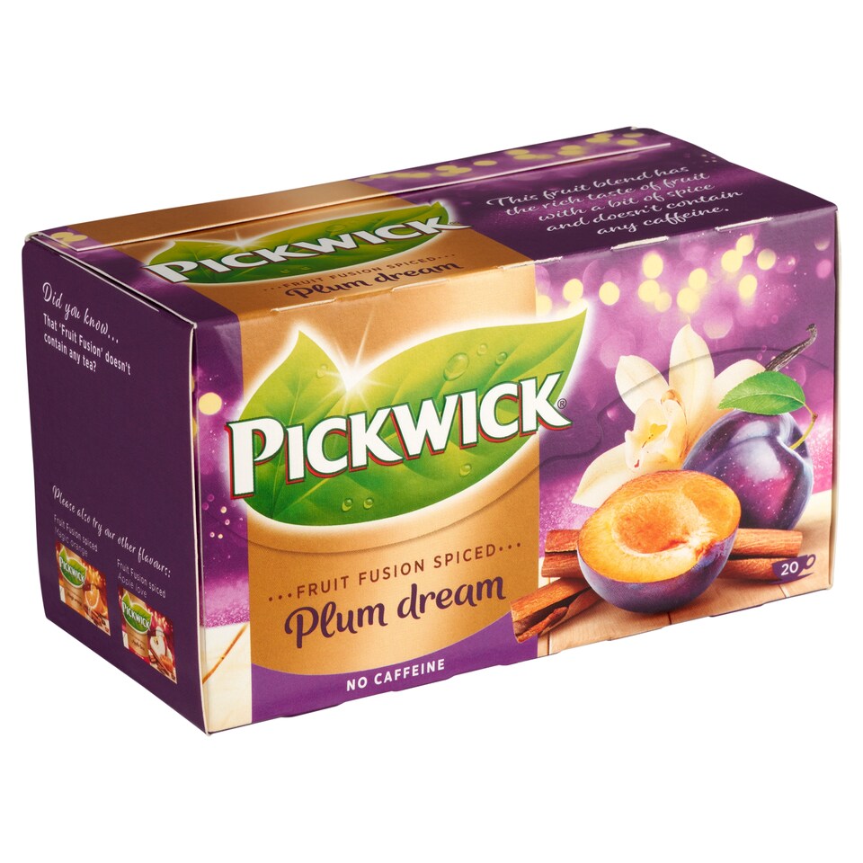 image 1 of Pickwick Fruit Fusion Spiced Plum Dream 20 x 2 g (40 g)