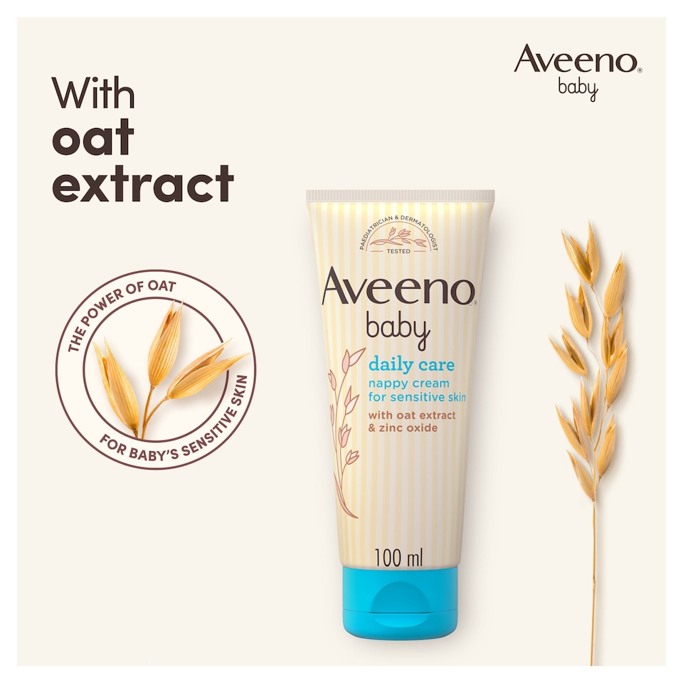 image 1 of Aveeno Baby Nappy Cream 100ml