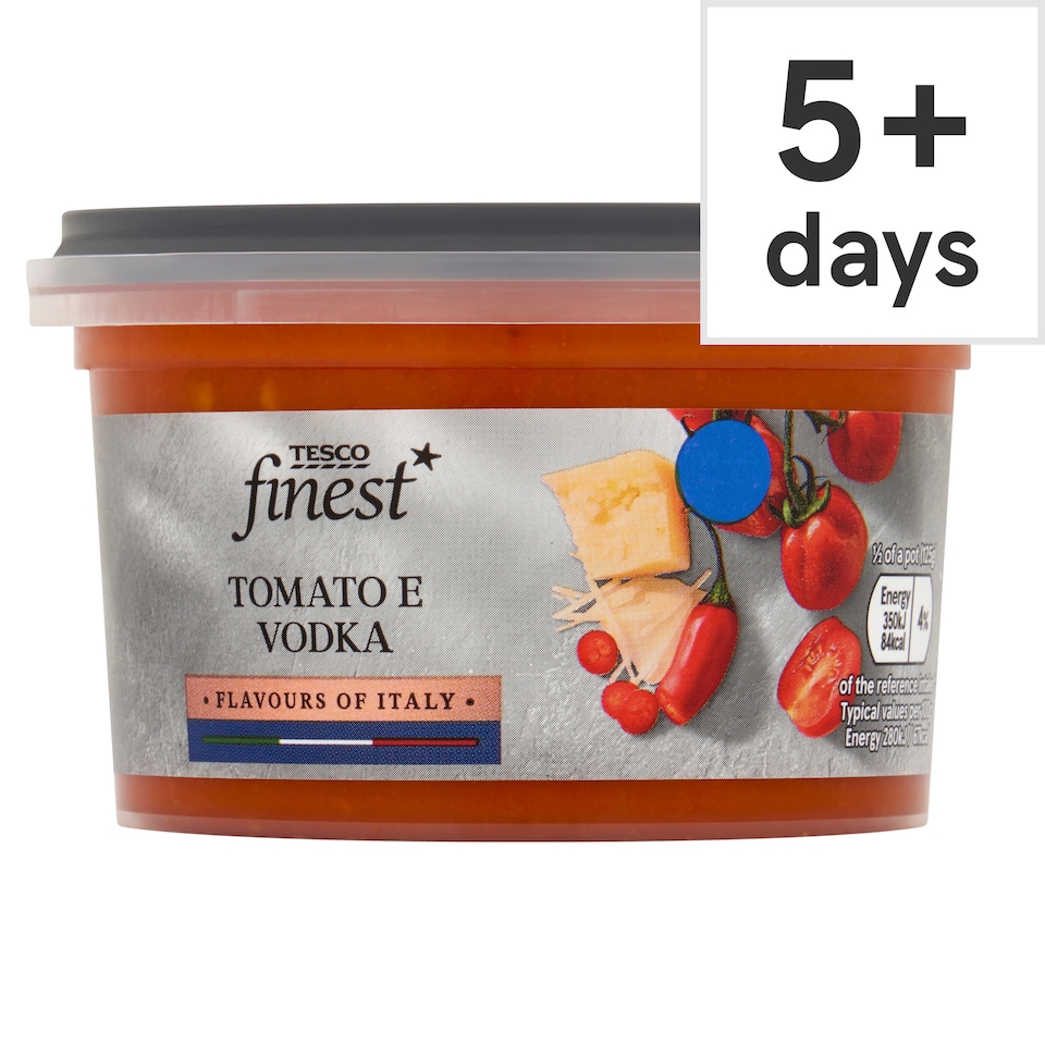 Tesco Finest Tomato & Vodka 250g