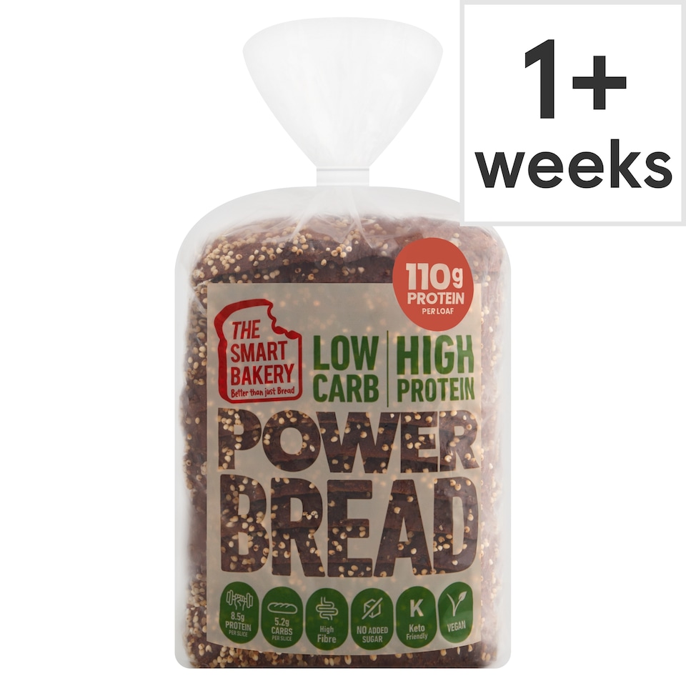 The Smart Bakery Low Carb & High Protein Power Bread 450g