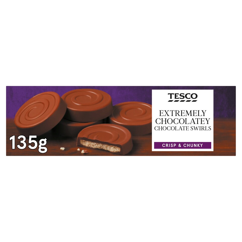 Tesco Chocolatey Swirl 135G