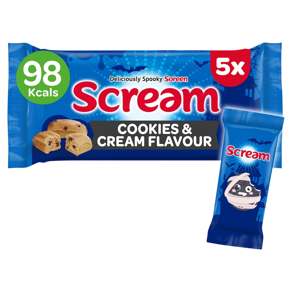 Soreen Halloween Cookies and Cream Mini Loaves 150g