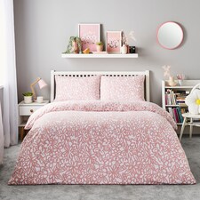 SILENTNIGHT FLORAL PRINT DUVET SET SINGLE
