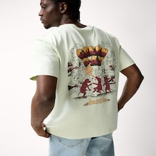 Green Day Pure Cotton T-Shirt in Green