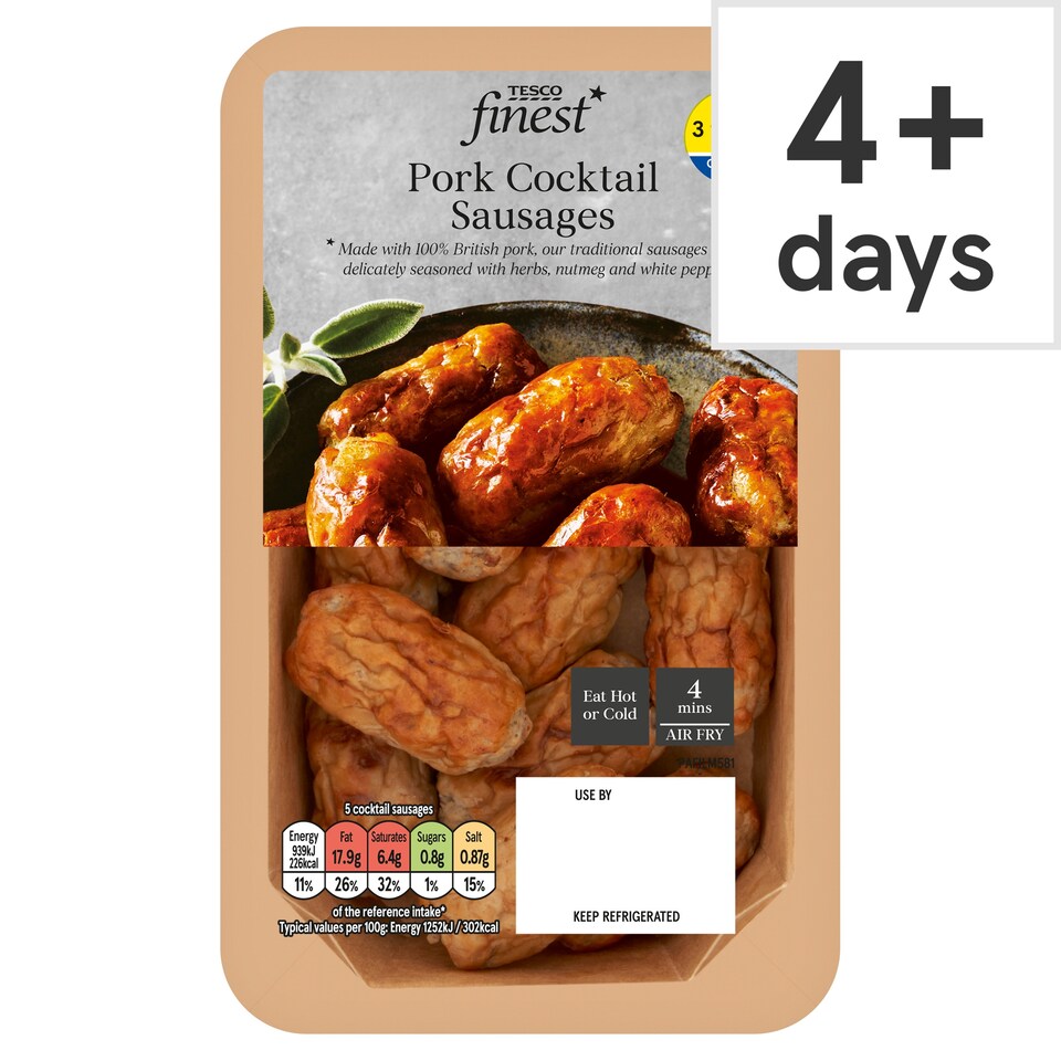 TESCO finest Pork Cocktails 225g