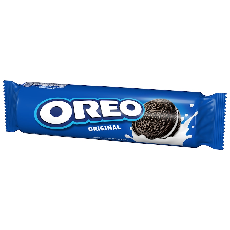 image 1 of Oreo Vanilla Cookie Chocolate Sandwich Biscuits 154G