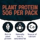 image 2 of Alpro 50g High Protein Soya Chocolate Flavour Long Life Dairy Free Drink 1L