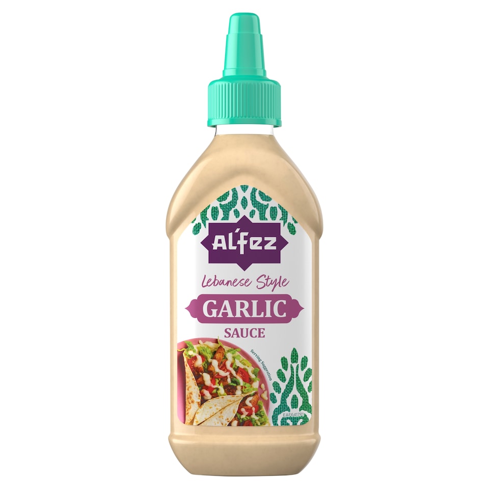 Al'Fez Garlic Toum Squeezy Sauce 250g