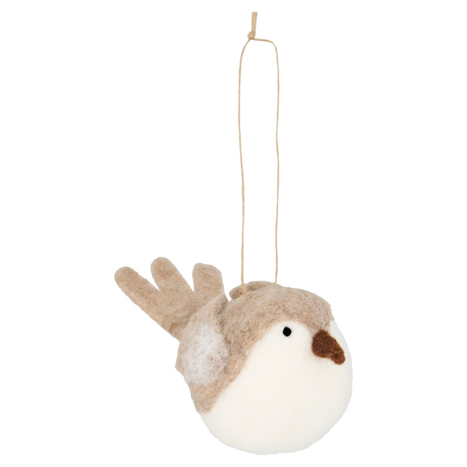 image 1 of Tesco Novelty Robin hanging decoration