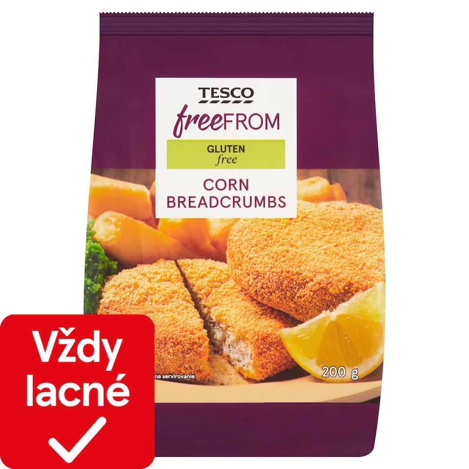 Tesco Free From Kukuričná strúhanka 200 g