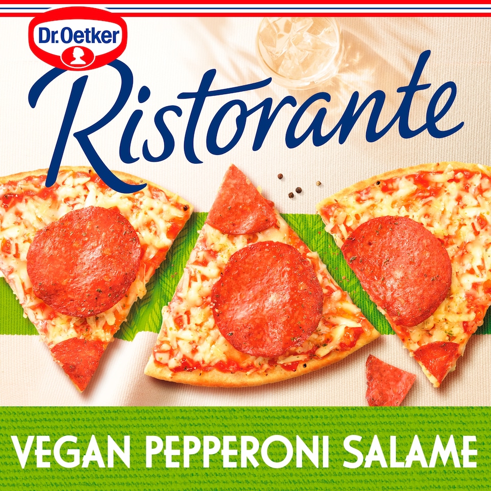 image 1 of Dr. Oetker Ristorante Vegan Pepperoni Salame Pizza 295g