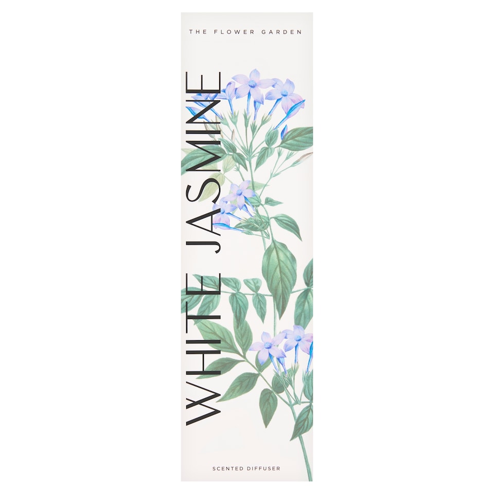 F&F Home Floral Reed Diffuser White Jasmine 200ml