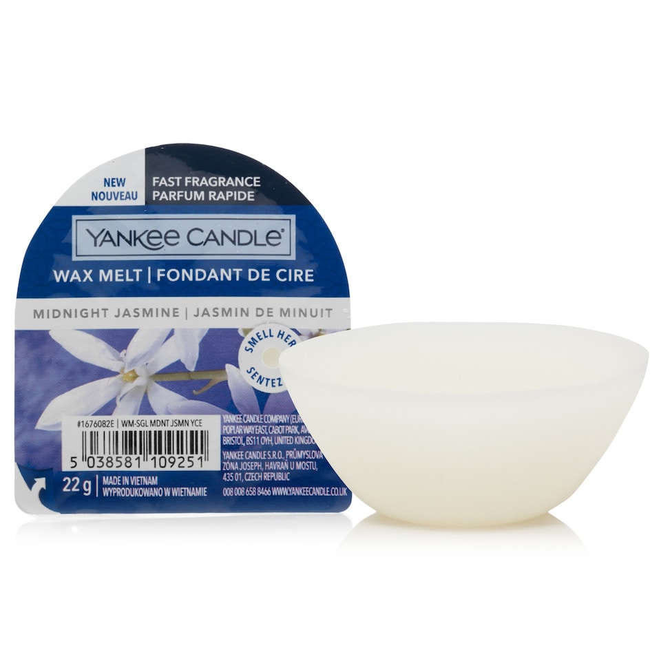 image 1 of Yankee Classic Midnight Jasmine Wax Melt 22g
