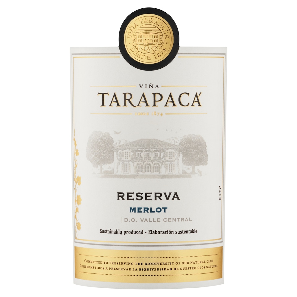 Obrázek 1 pro produkt Viña Tarapacá Reserva Merlot 750ml