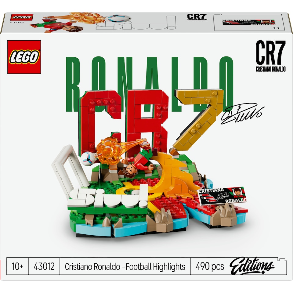 image 1 of LEGO Editions 43012 Cristiano Ronaldo - Soccer Highlights