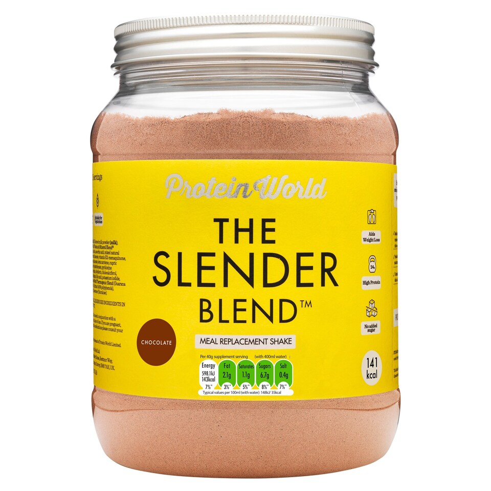 Protein World Slender Blend Chocolate 600G
