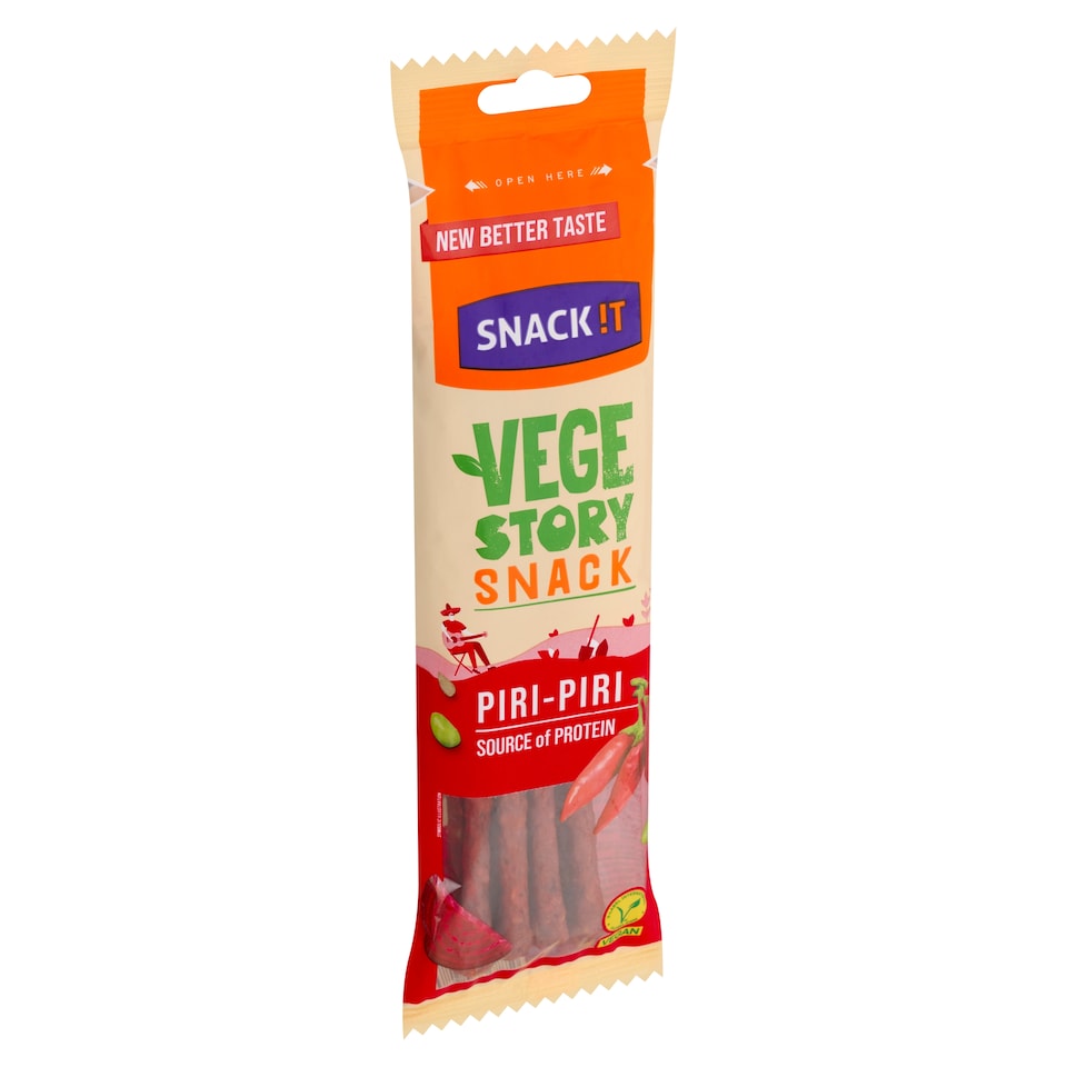 Obrázek 1 pro produkt Snack !t Rostlinný výrobek piri-piri 90g