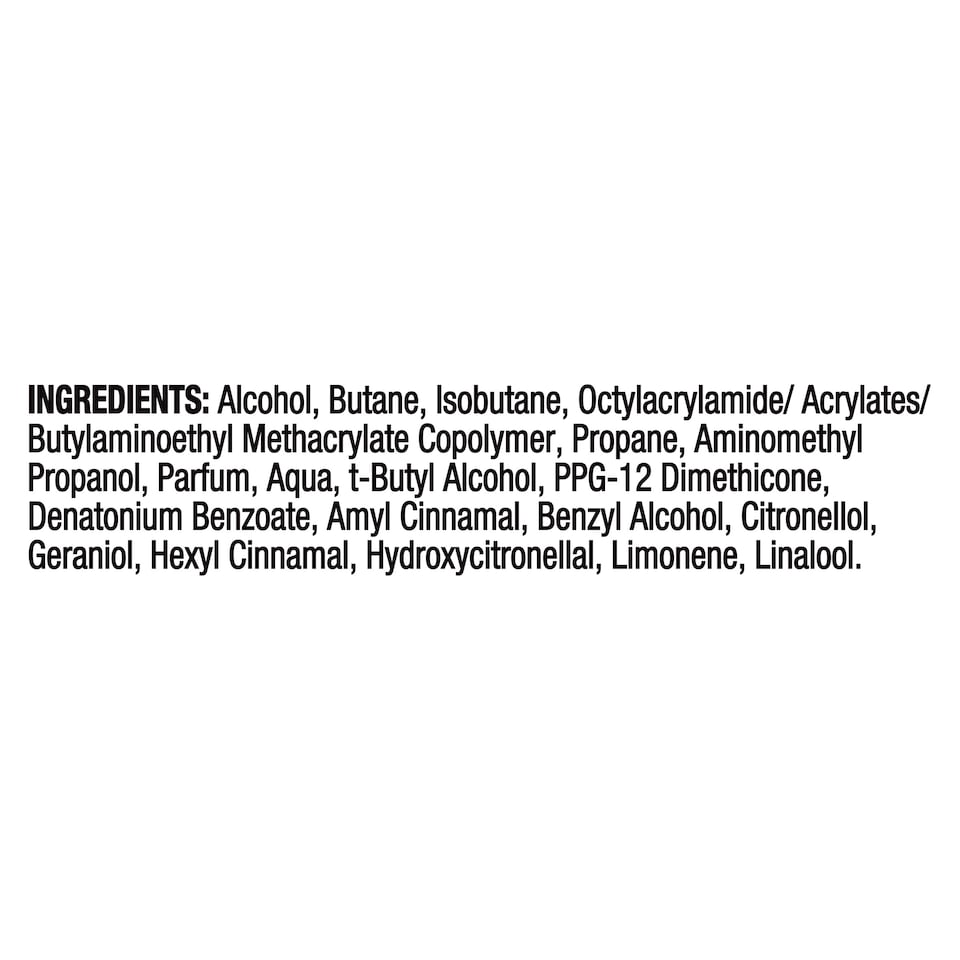 image 1 of TRESemme Freeze Hold Hairspray 100ml