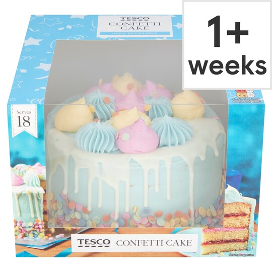 Tesco Confetti Cake Tesco Groceries