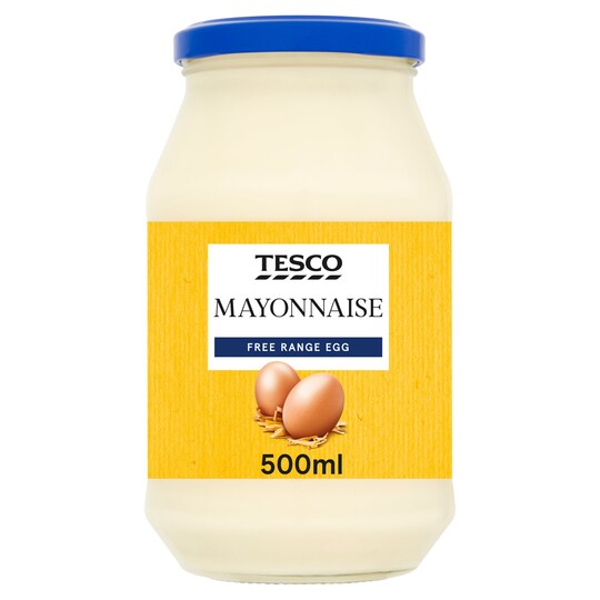 Tesco Mayonnaise 500Ml Tesco Groceries