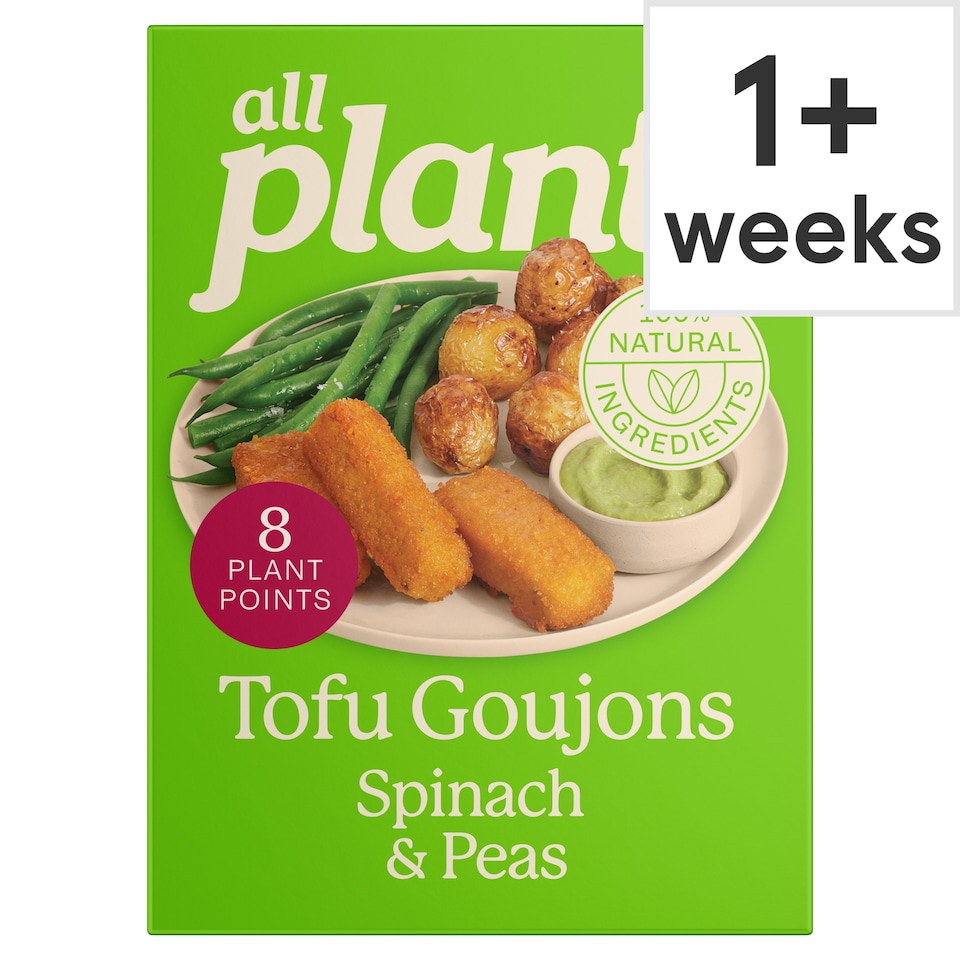 image 1 of all plants Tofu Goujons with spinach 160g