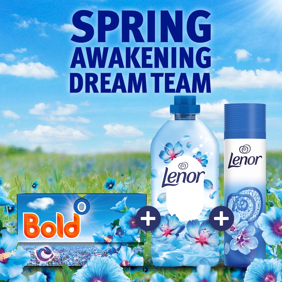 image 1 of Bold Washing Liquid Pods Spring Awakening 33 washes 650.1g