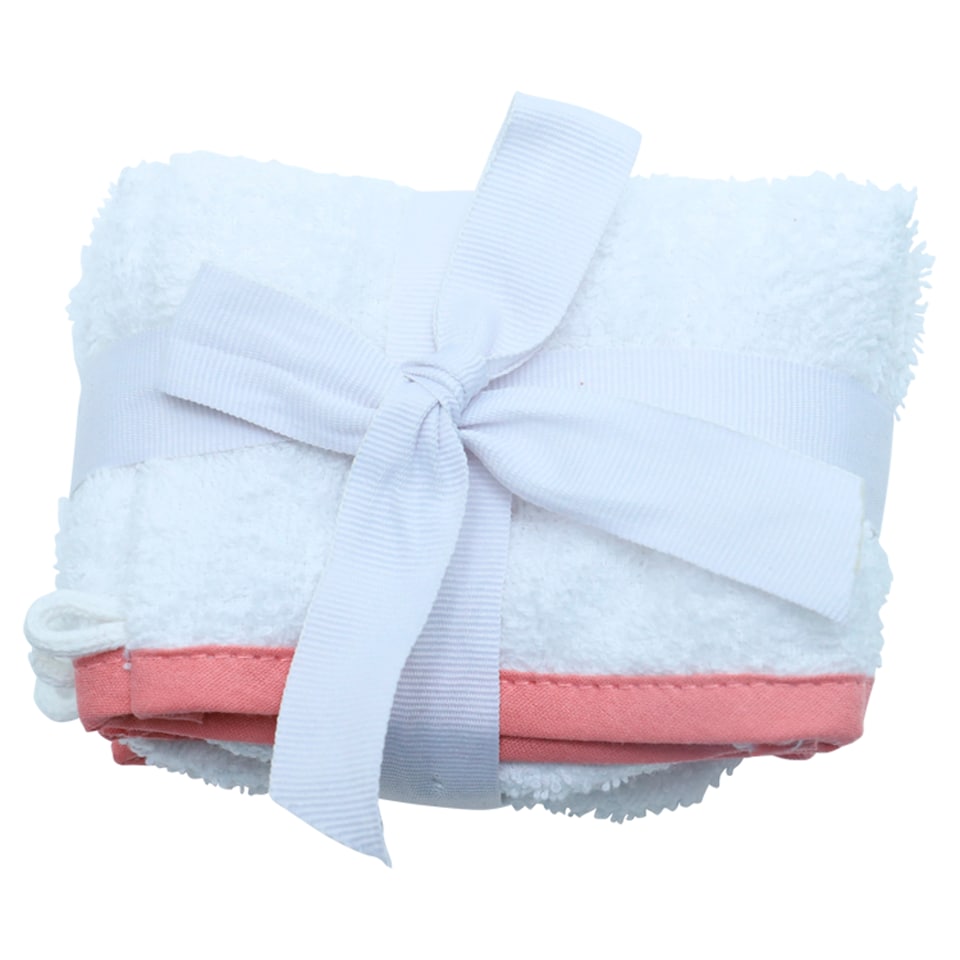 Fred & Flo 3 Pack Wash Mitts Blue & Pink
