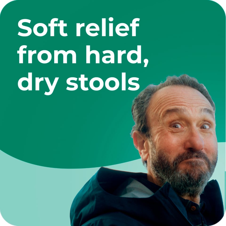 image 1 of DulcoEase Soft Gel Capsules - Stool Softener & Laxative 30s