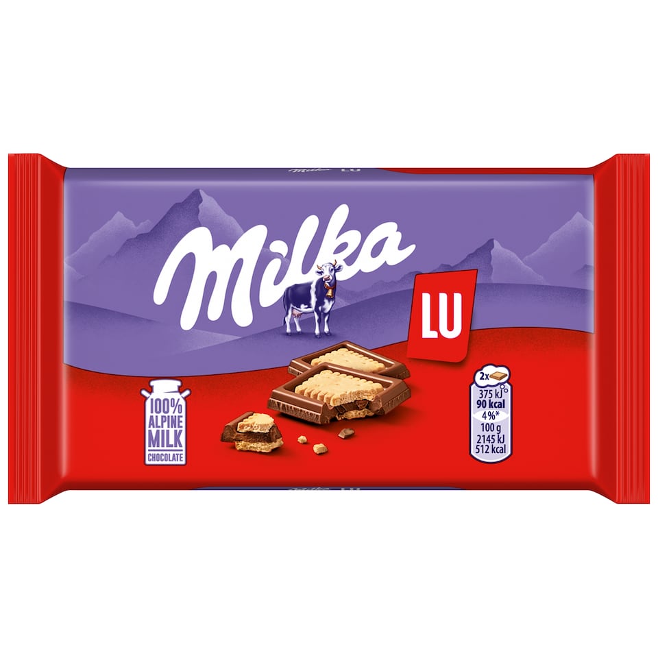 MILKA LU CHOCOLATE BISCUIT TABLET 35 g