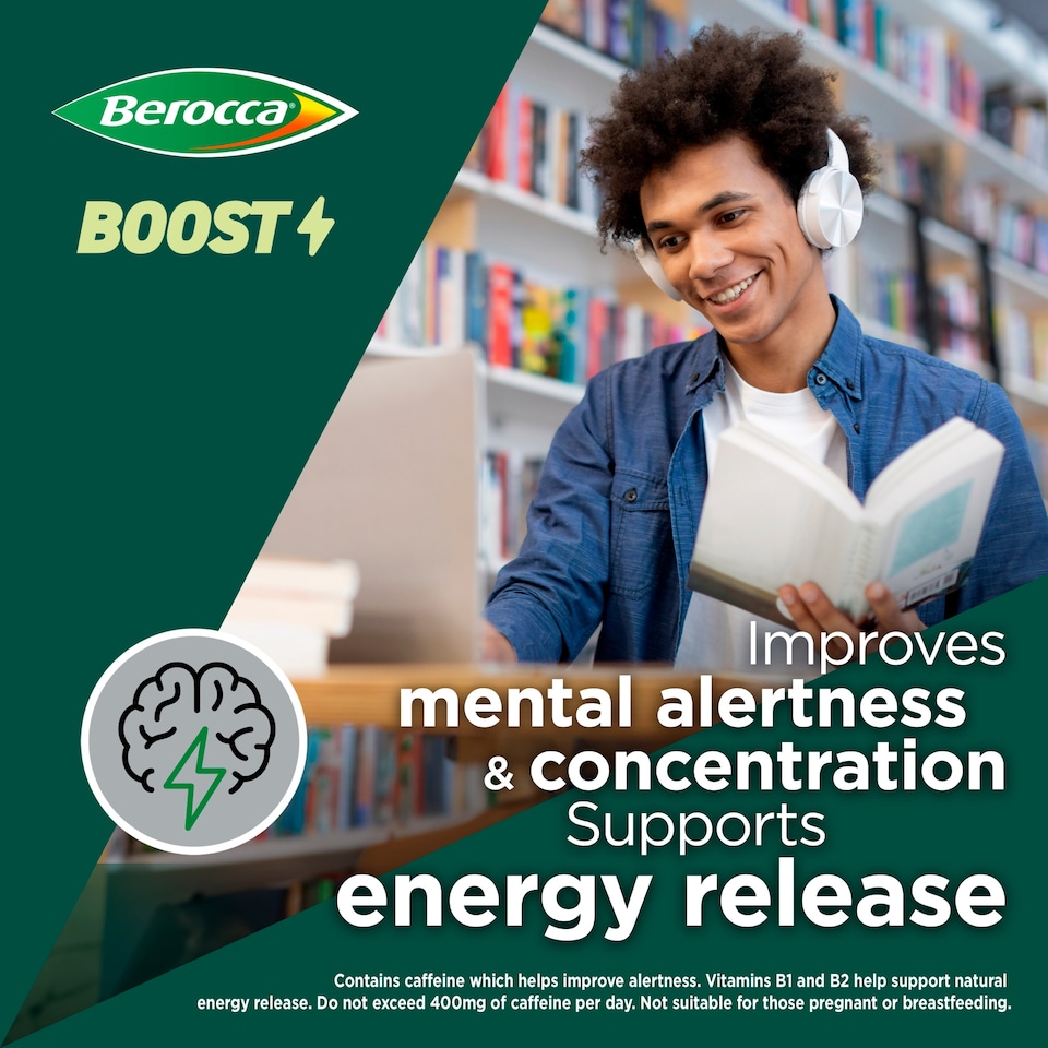 image 1 of Berocca Boost Effervescent Vitamin Energy Tablets 15S