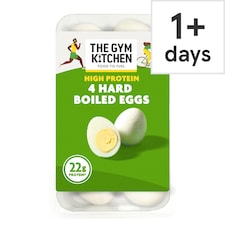 The Gym Kitchen High Protein Boiled Eggs 4 Pack 175g