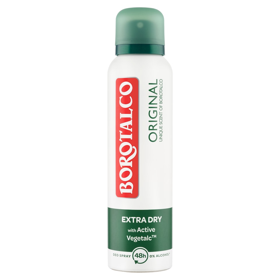 Obrázek 1 pro produkt Borotalco Original antitranspirant sprej 150ml
